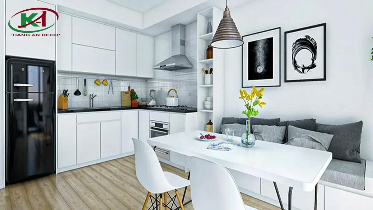 Bí Quyết Sắp Xếp Nội Thất Phòng Bếp Gọn Gàng, Tối Ưu Không Gian